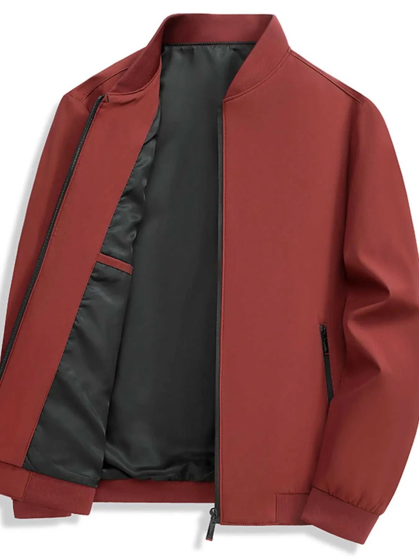 Men's Zip Up Long Sleeve Jacket