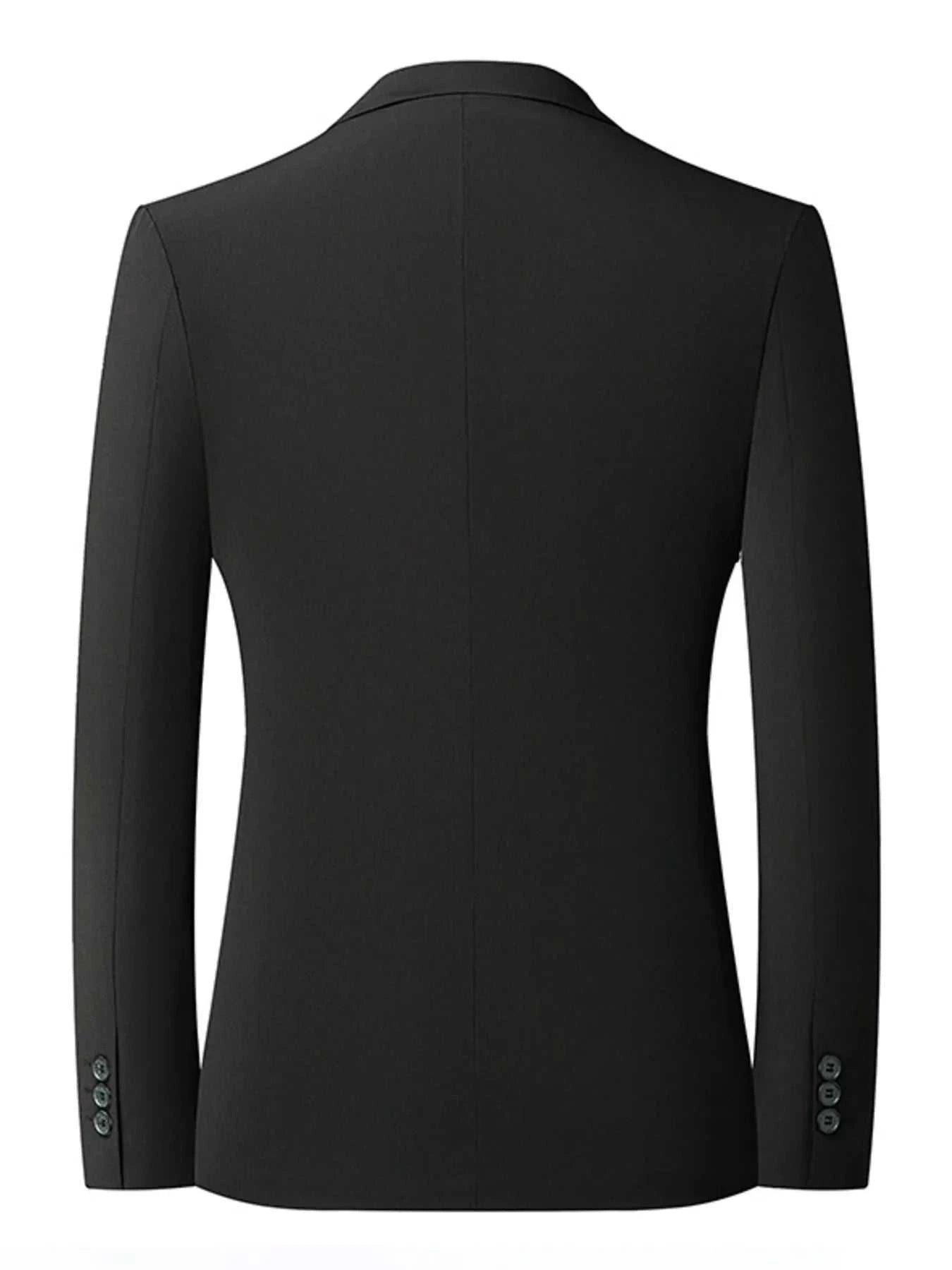 Men's Button Up Long Sleeve Blazer