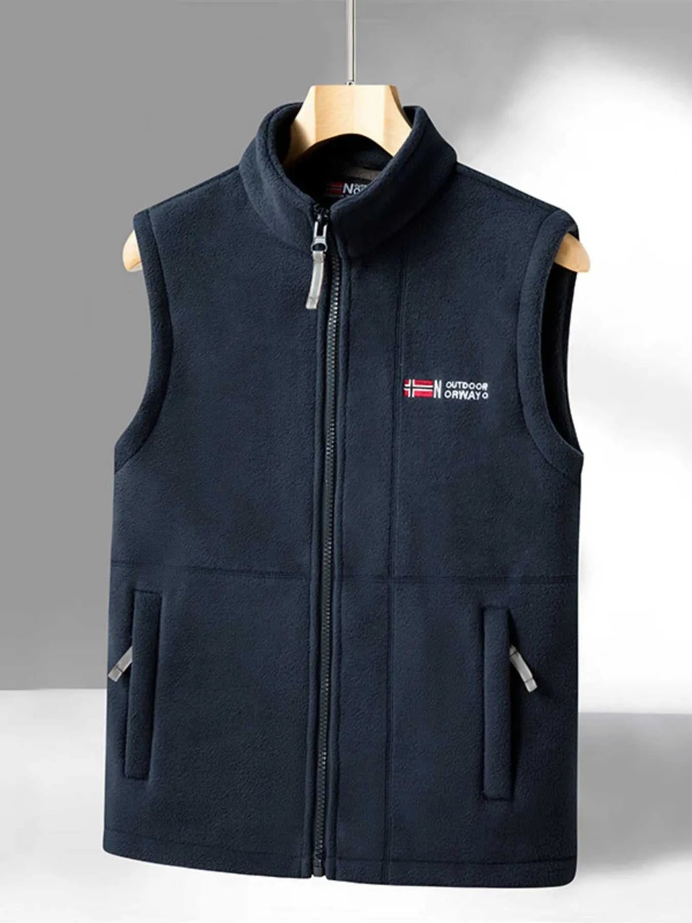 Men's Zip Up Vest