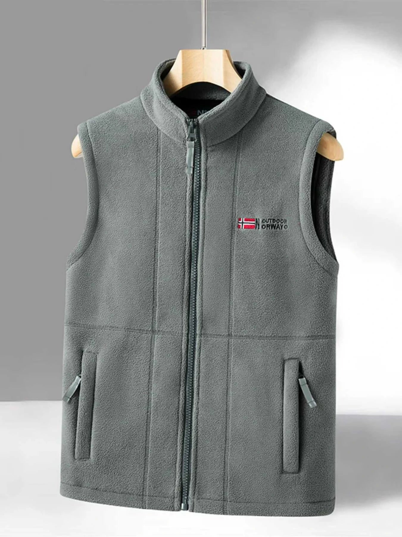 Men's Zip Up Vest