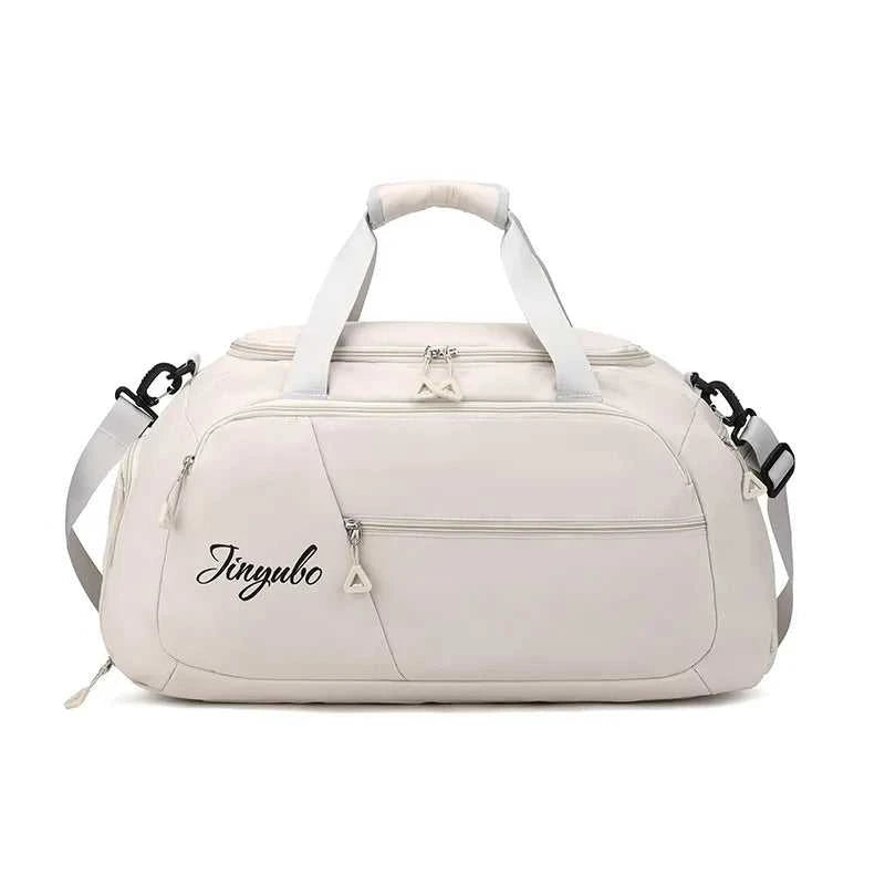 Contrast Nylon Travel Bag
