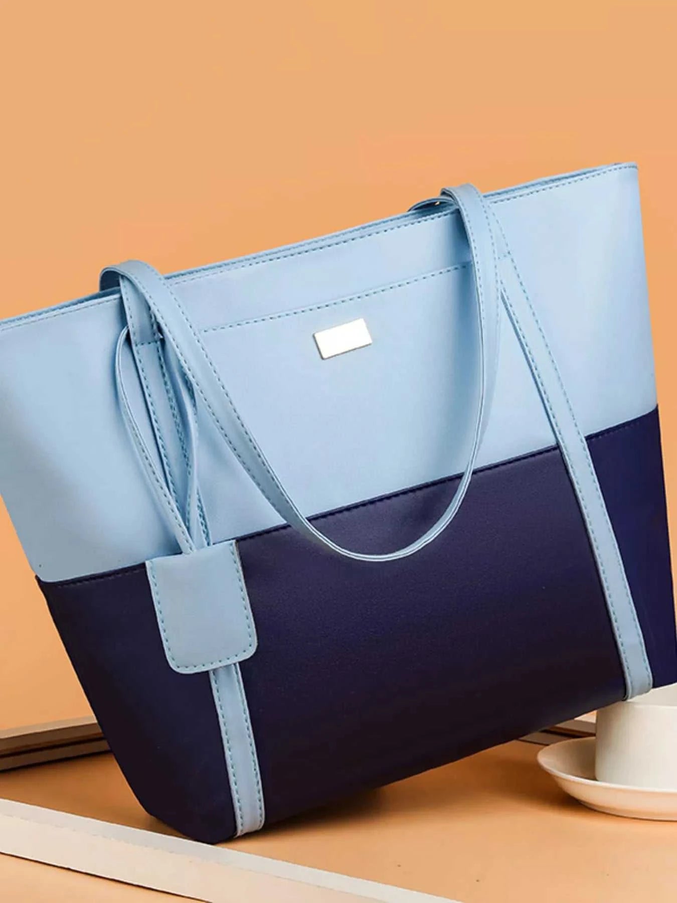 Two-Tone Tote Bag