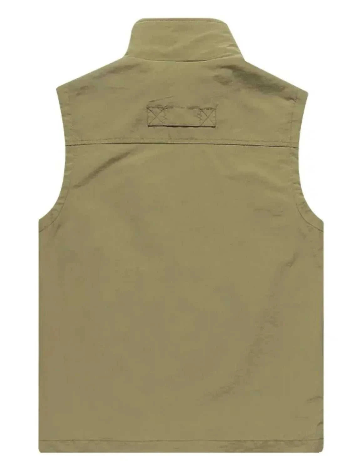 Men's Plus Size Zip Up Vest