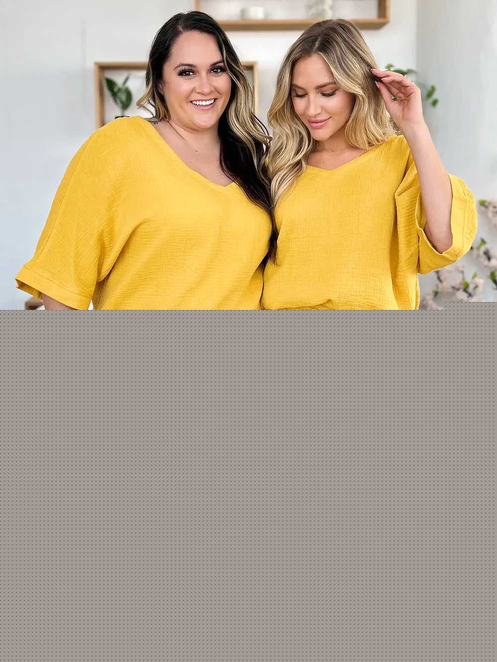 Double Take Texture Half Sleeve T-Shirt and Drawstring Shorts Set