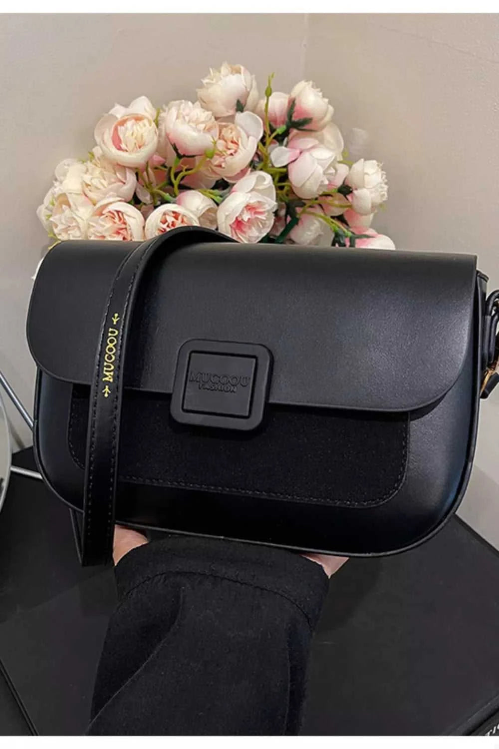 Flap Closure Shoulder Bag