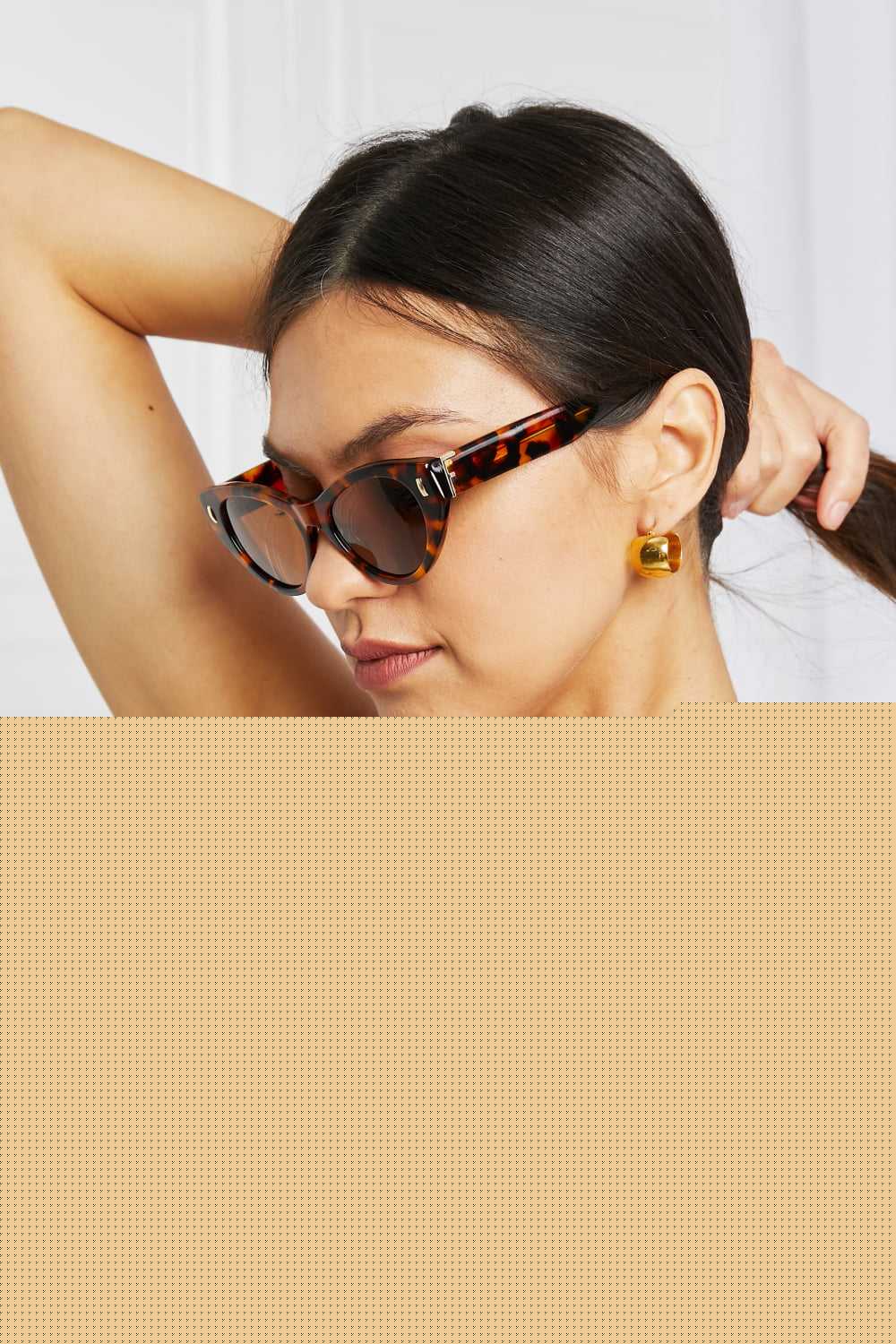 Tortoiseshell Acetate Frame Sunglasses