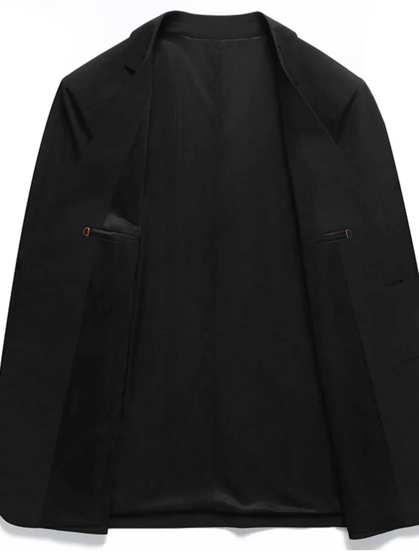 Men's Button Up Long Sleeve Blazer