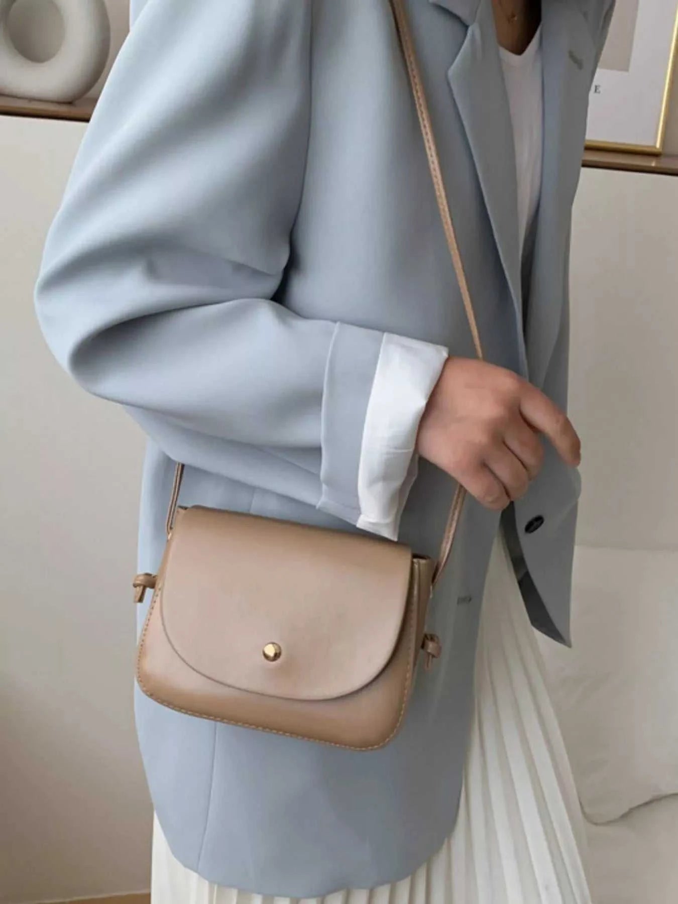 PU Leather Crossbody Bag