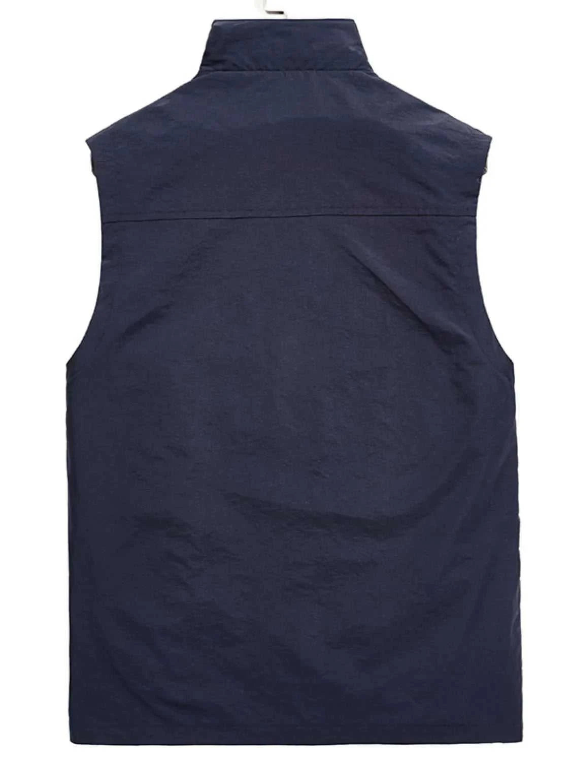 Men's Plus Size Zip Up Vest