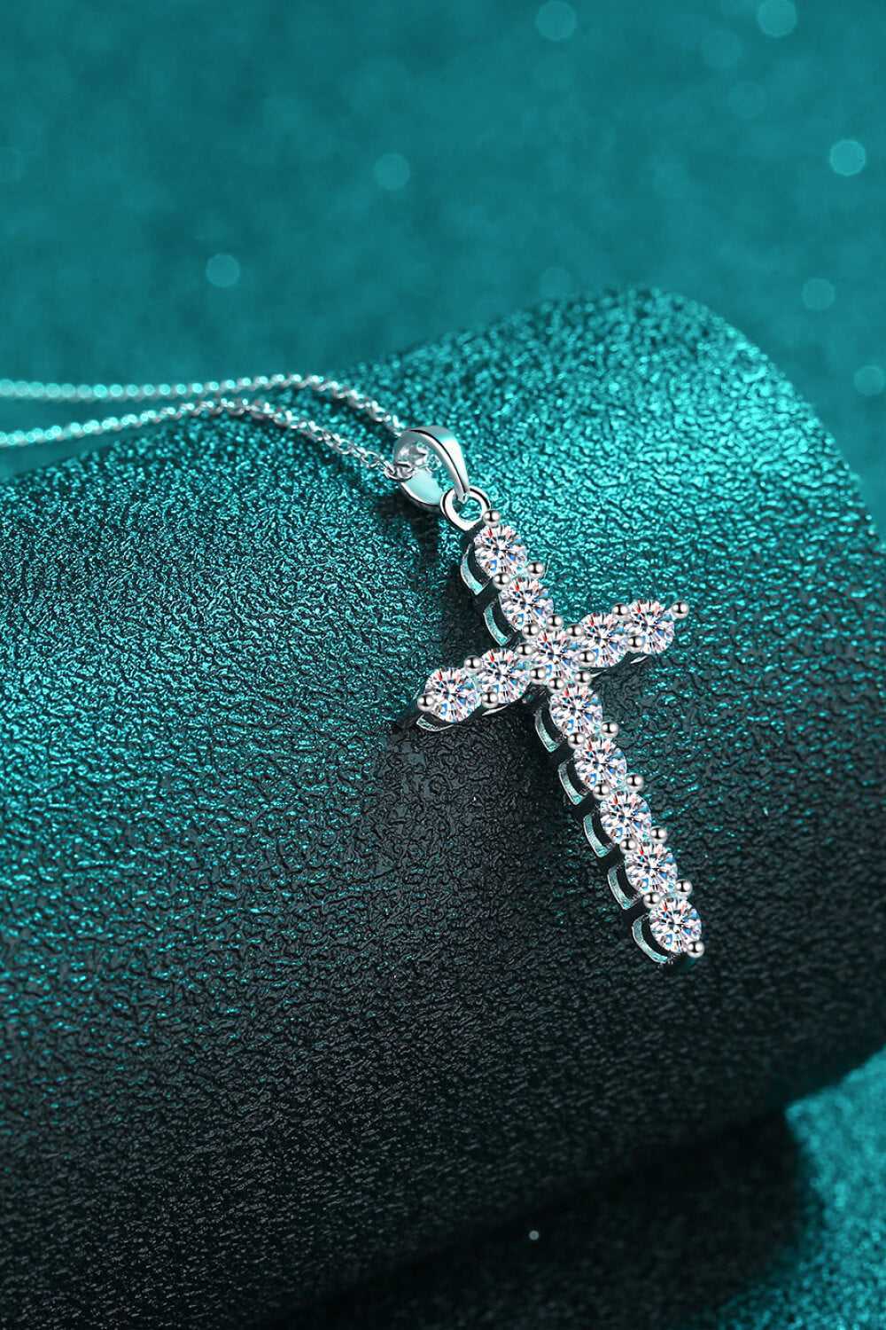 925 Sterling Silver Moissanite Necklace