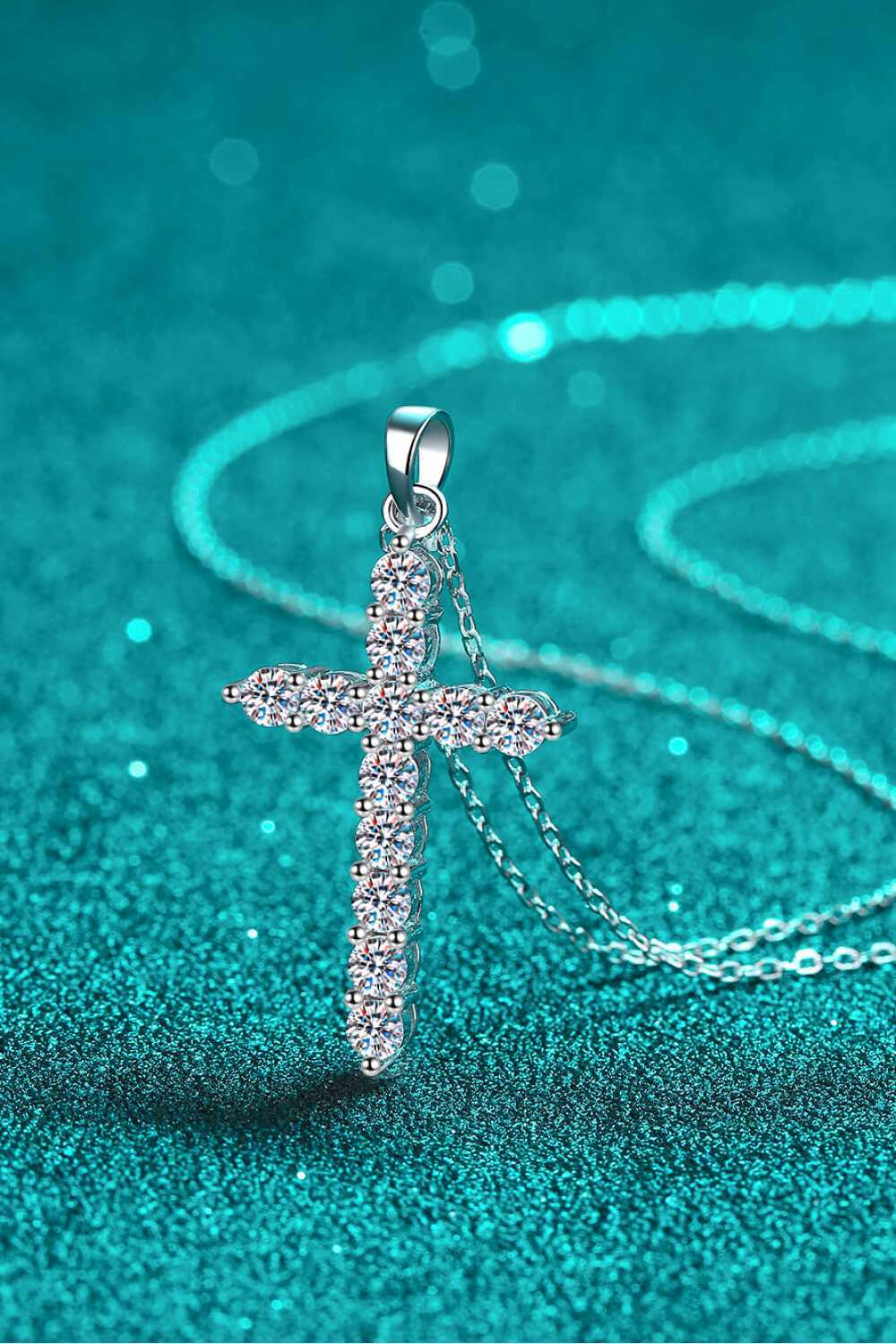 925 Sterling Silver Moissanite Necklace