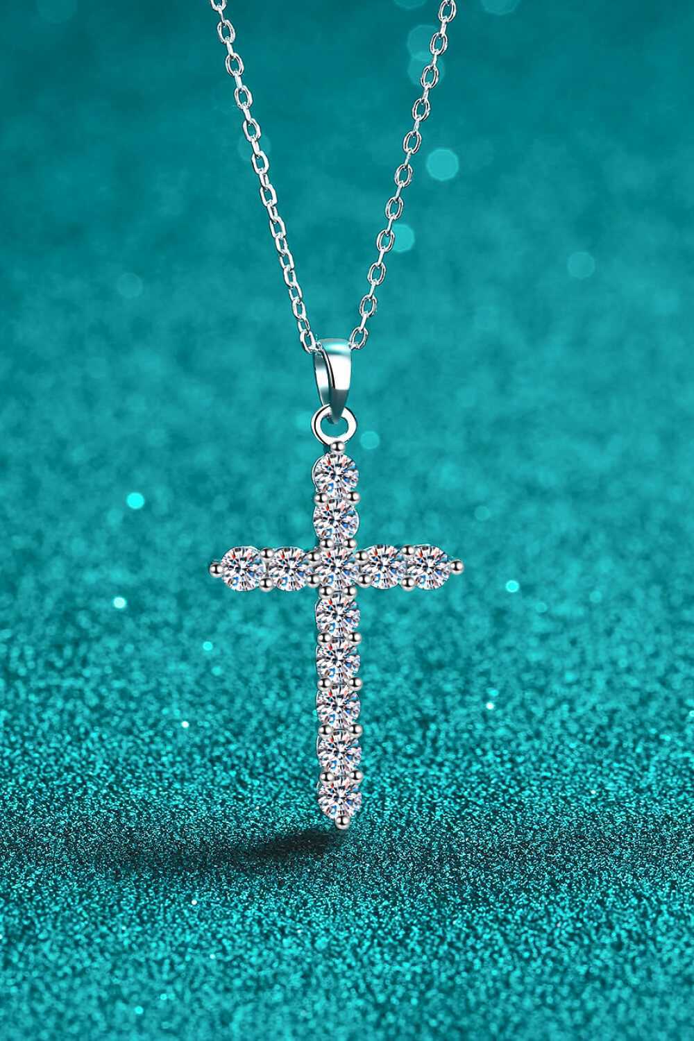 925 Sterling Silver Moissanite Necklace