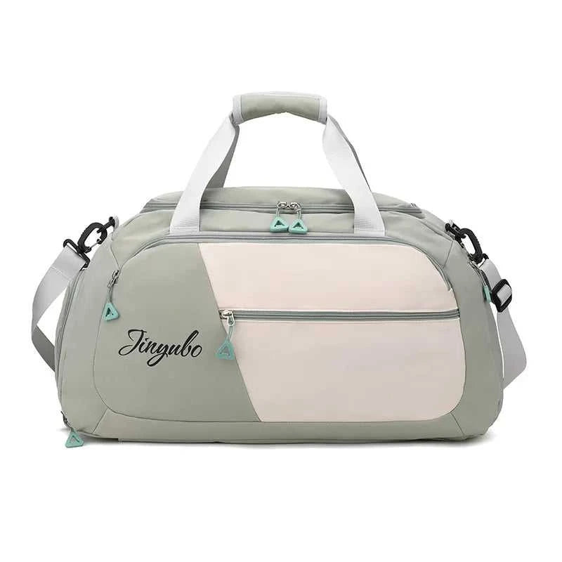 Contrast Nylon Travel Bag