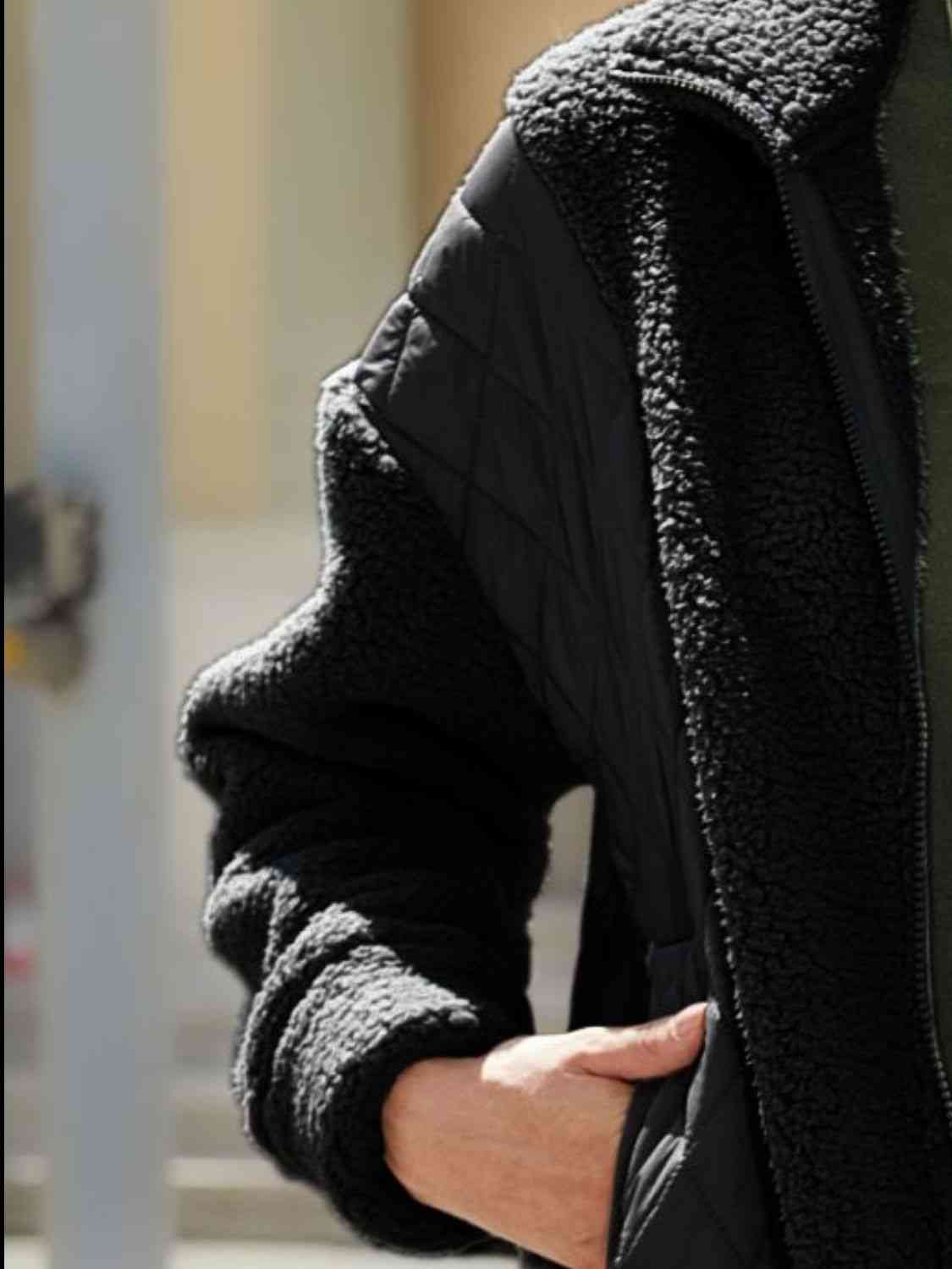 Zip-Up Collared Neck Jacket Shop the Latest Styles Online