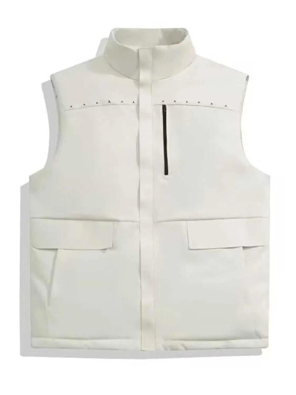Men's Full Size Zip Up Vest Plus Size