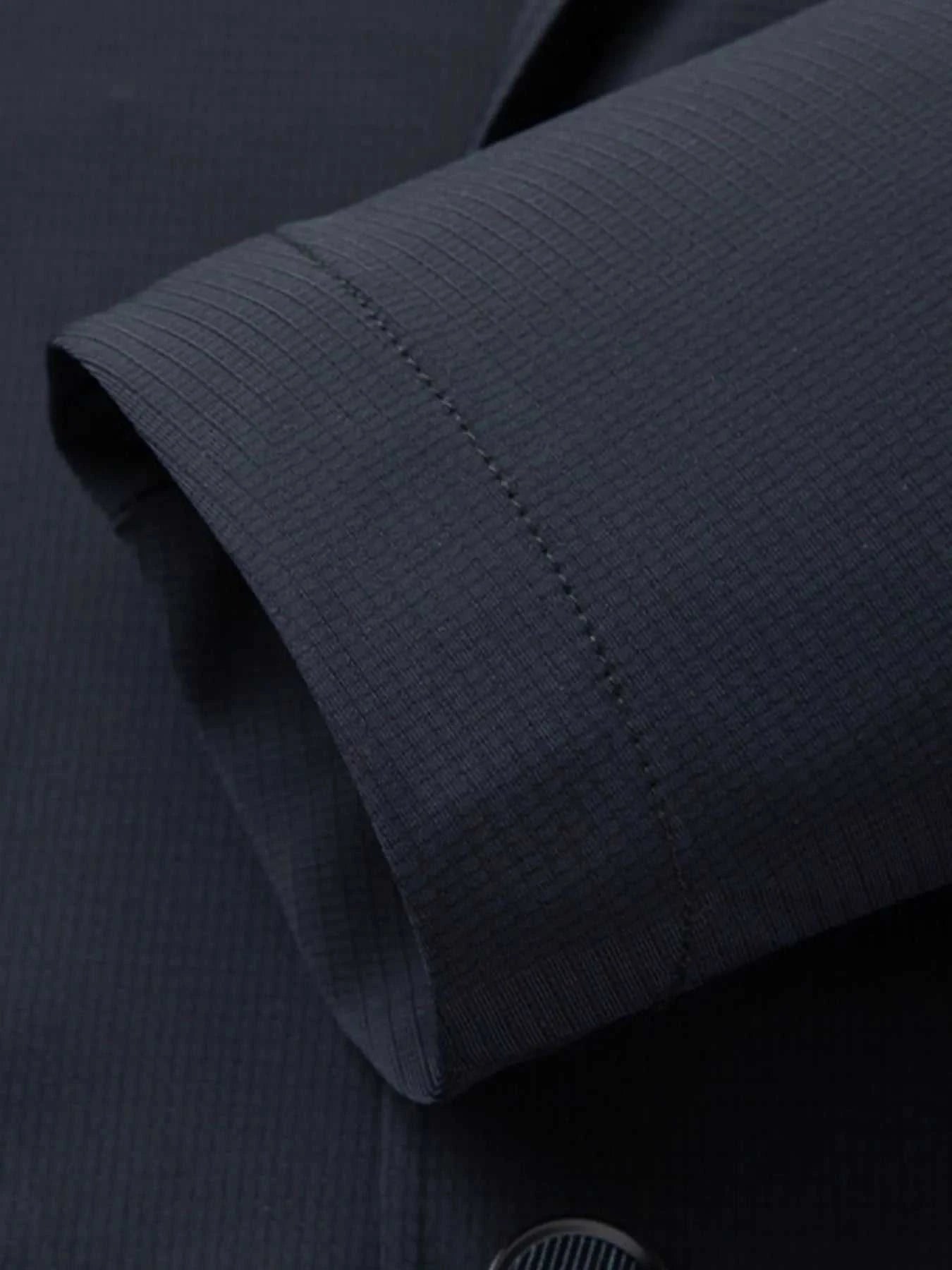 Men's Lapel Collar Long Sleeve Blazer