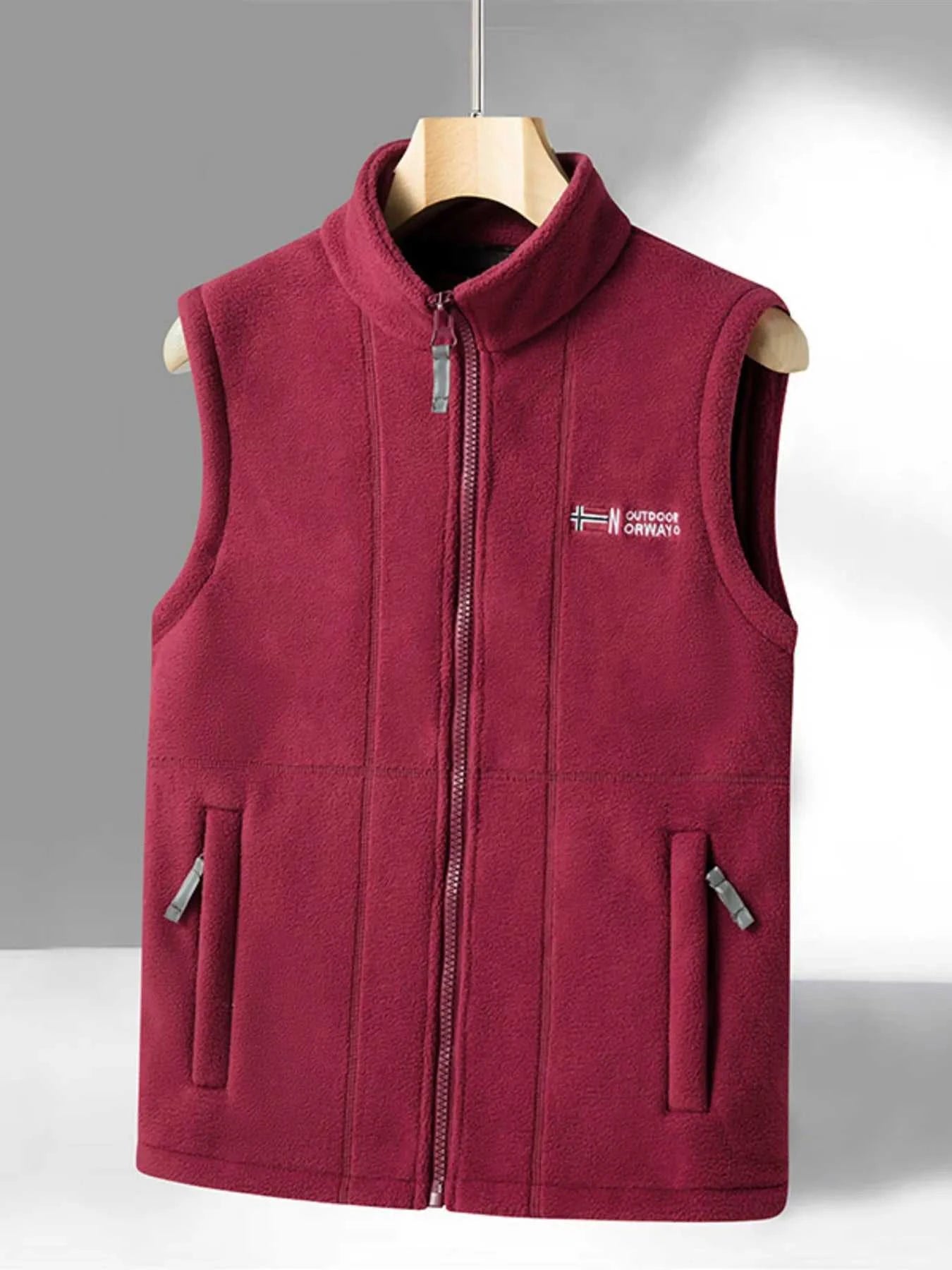 Men's Zip Up Vest