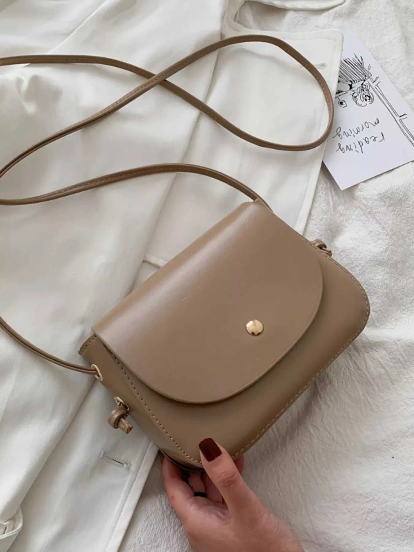 PU Leather Crossbody Bag
