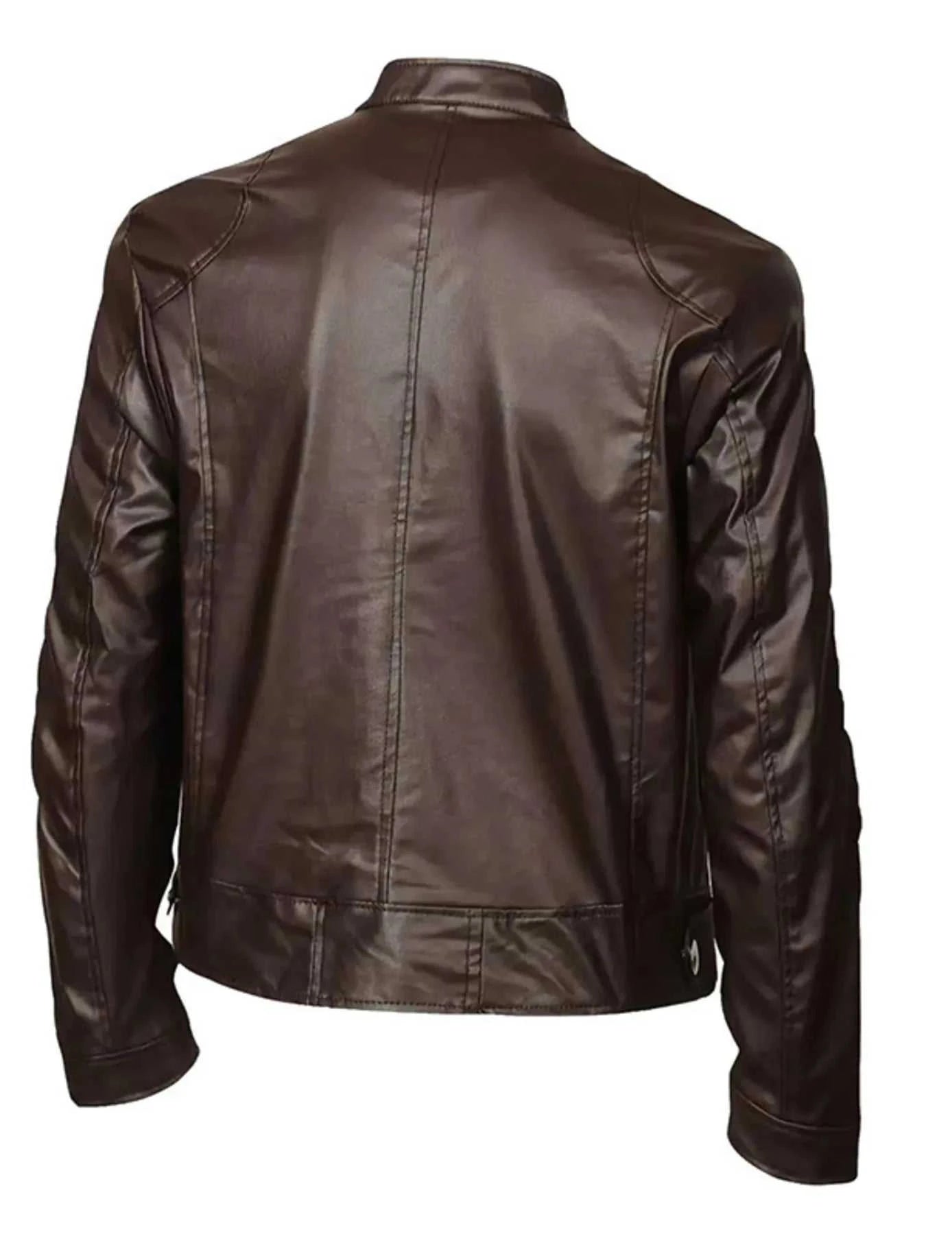 Men's Full Size Zip Up Long Sleeve Jacket Plus Size