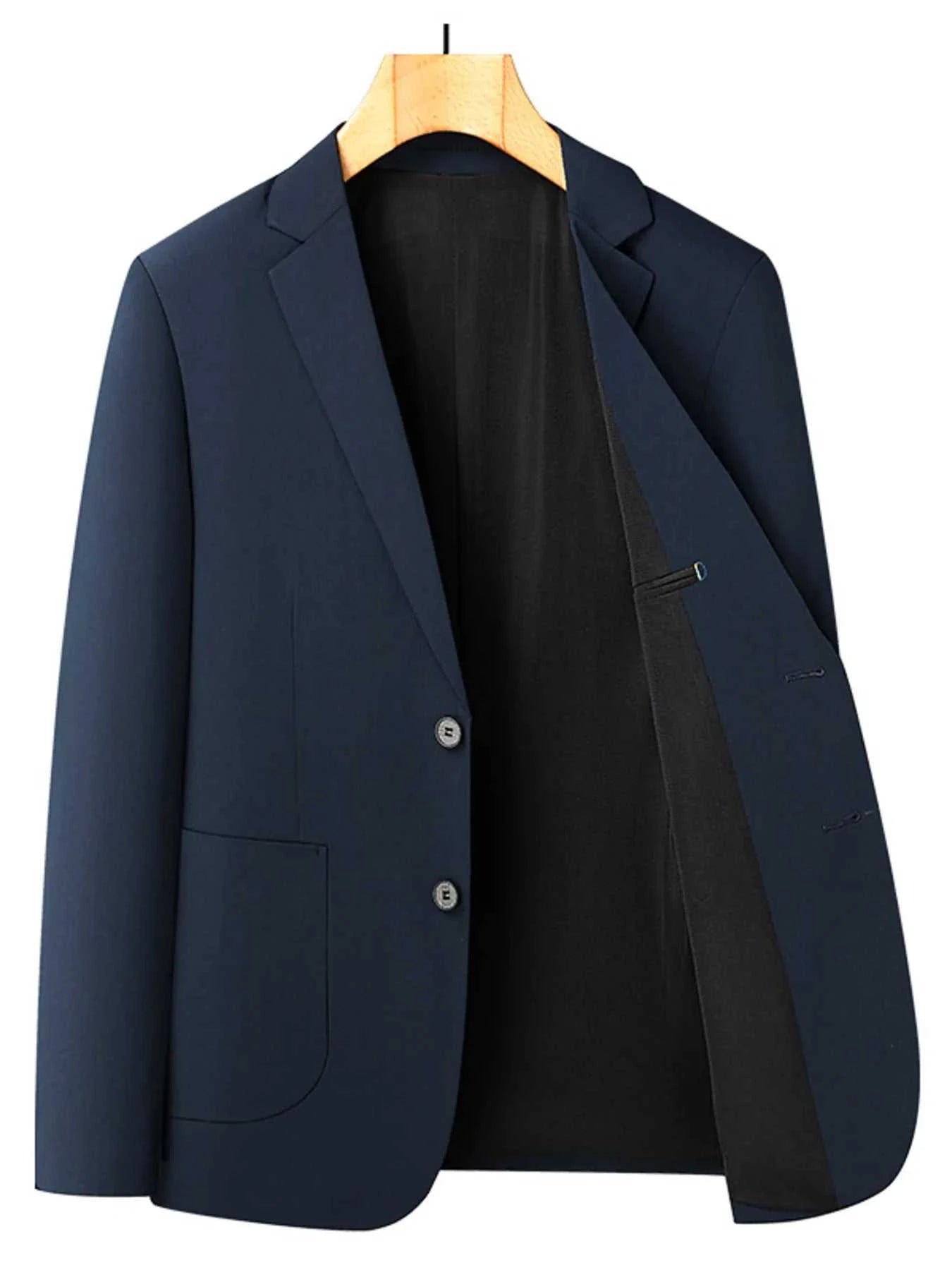 Men's Button Up Long Sleeve Blazer