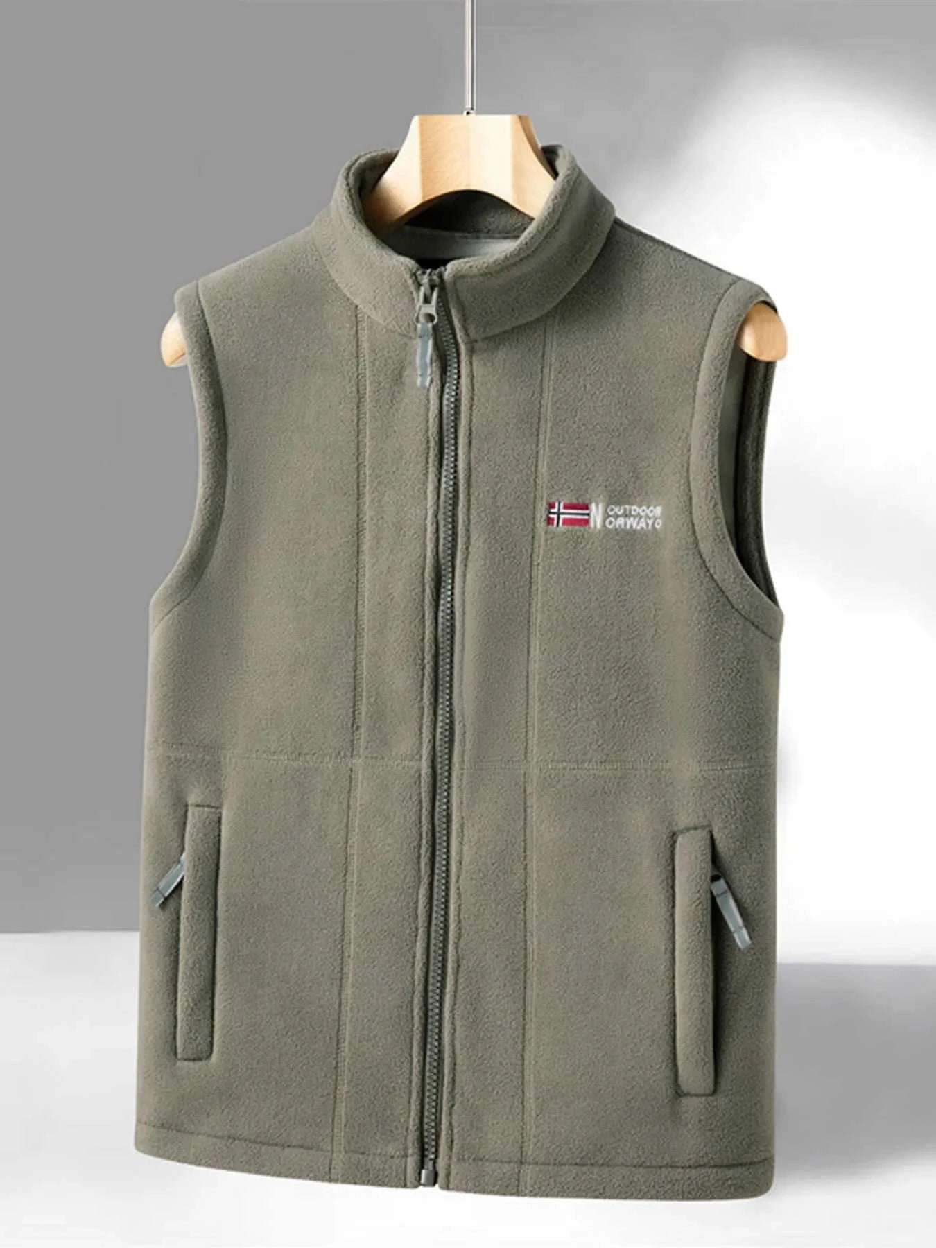 Men's Zip Up Vest
