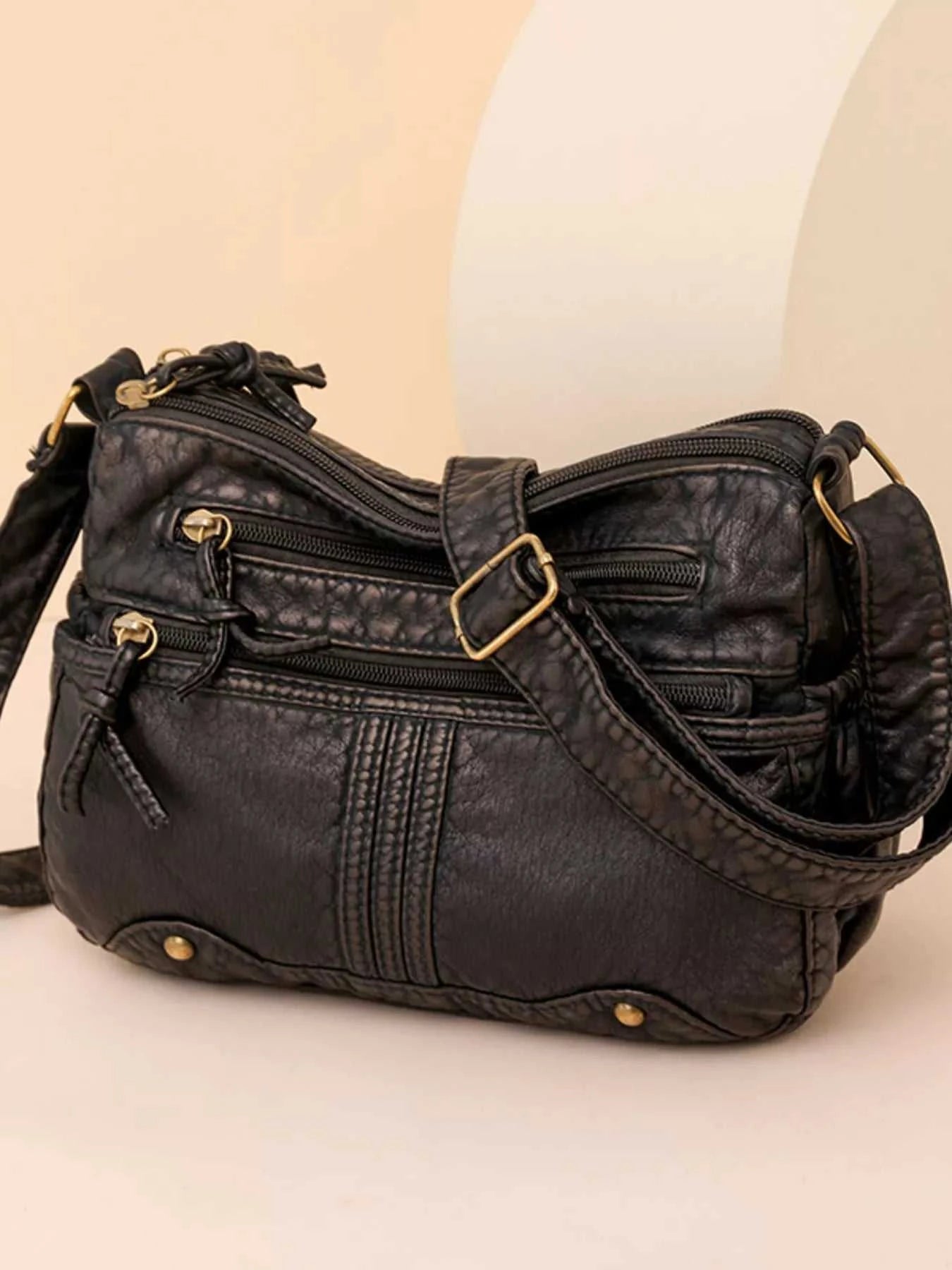 Multi-Pocket Crossbody Bag
