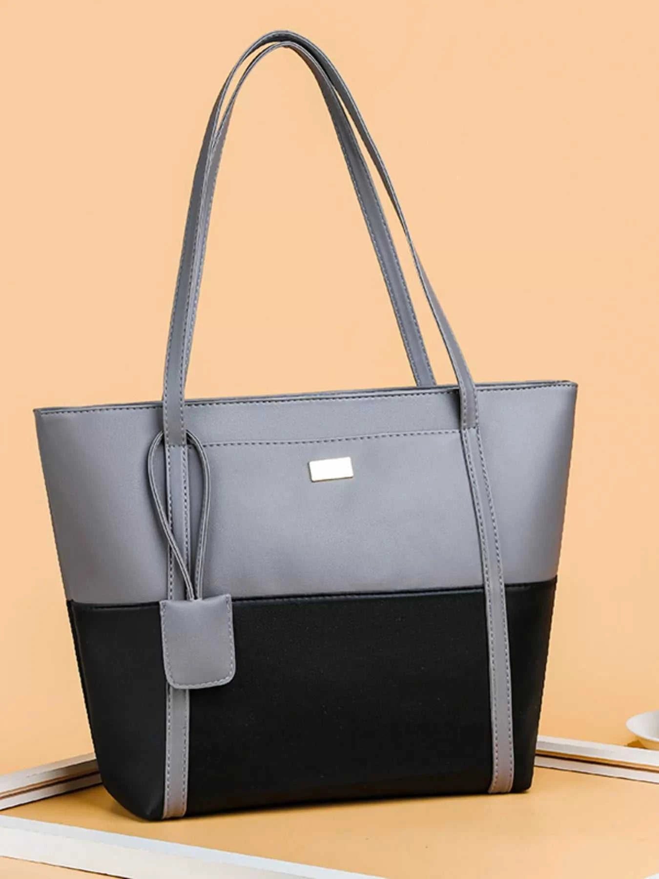 Two-Tone Tote Bag
