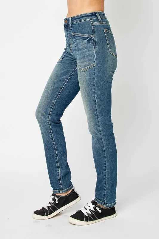 Judy Blue Full Size High Waist Skinny Jeans - Hopeford Streams