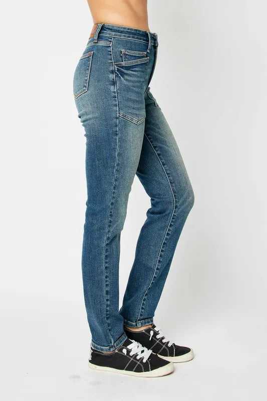 Judy Blue Full Size High Waist Skinny Jeans - Hopeford Streams