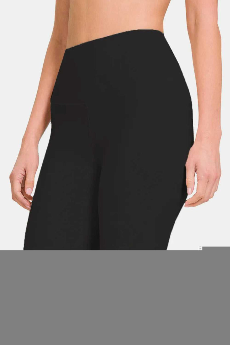 Zenana High Waist Active Shorts - Hopeford Streams