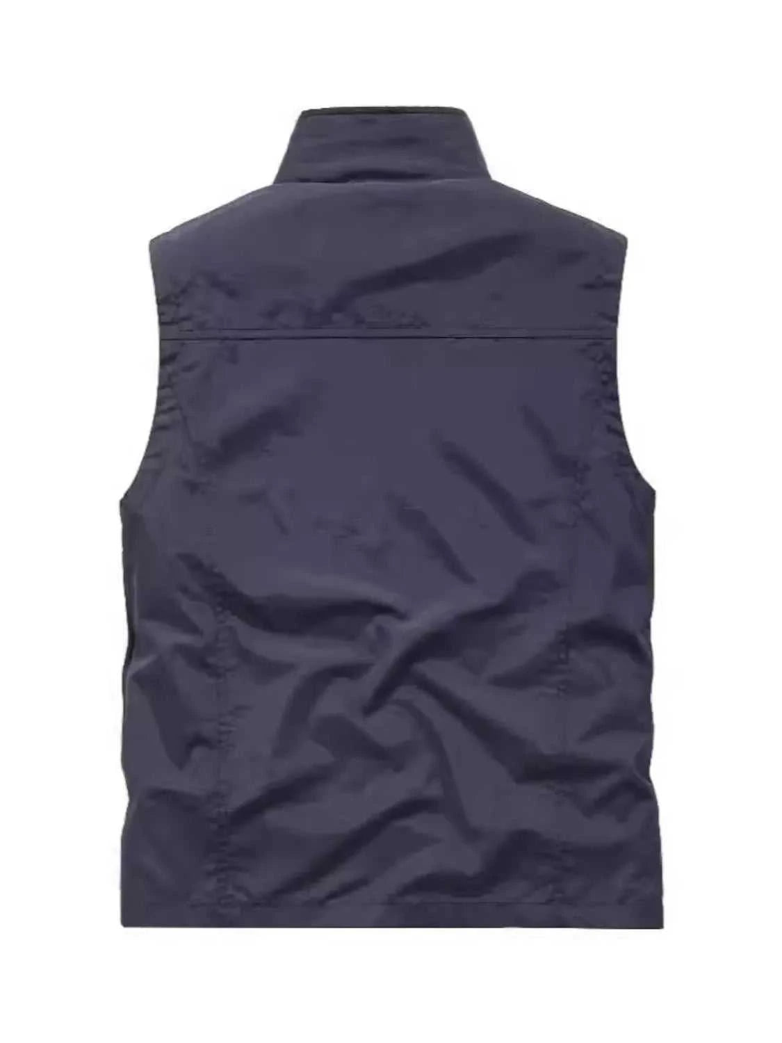 Men's Plus Size Zip Up Vest