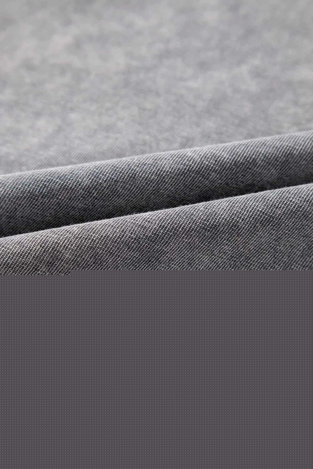 Mineral Wash Half Sleeve Vintage T Shirt -- 