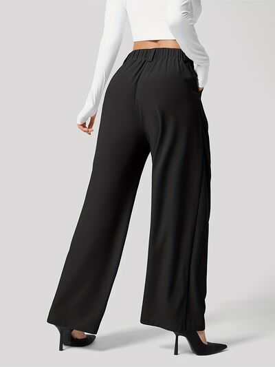 Women's Wide Leg Pants with Pockets
