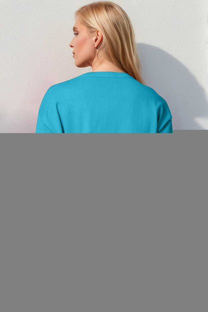 Double Take Full Size Nutcracker Sequin Long Sleeve Sweater