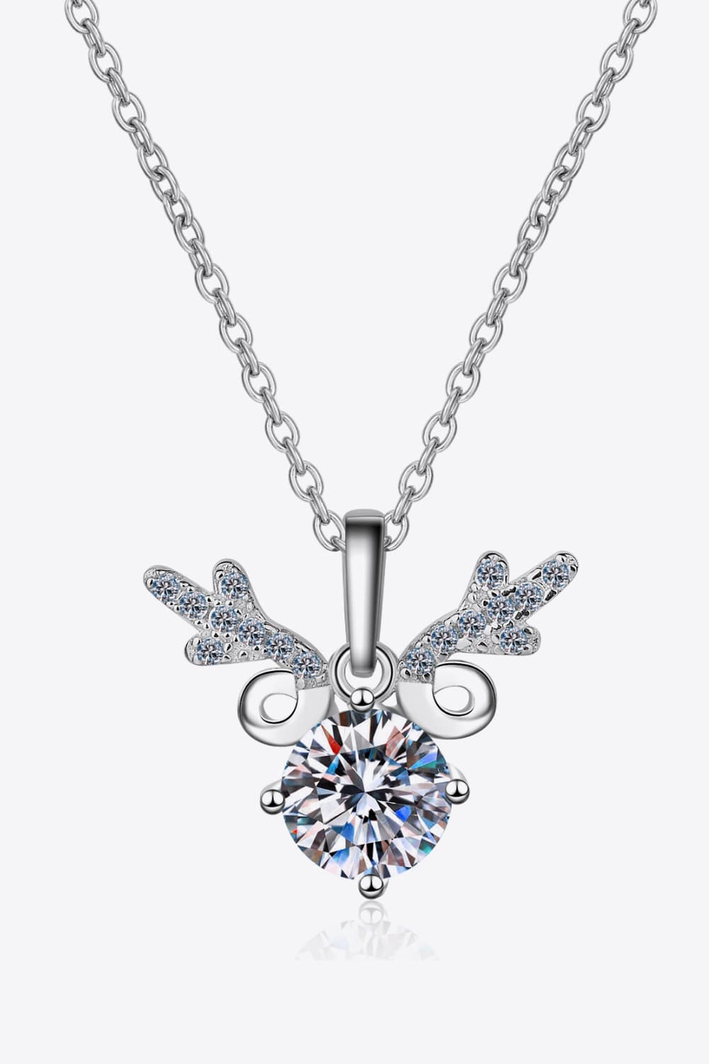 1 Carat Moissanite 925 Sterling Silver Necklace - product_type from hopeford-streams.myshopify.com
