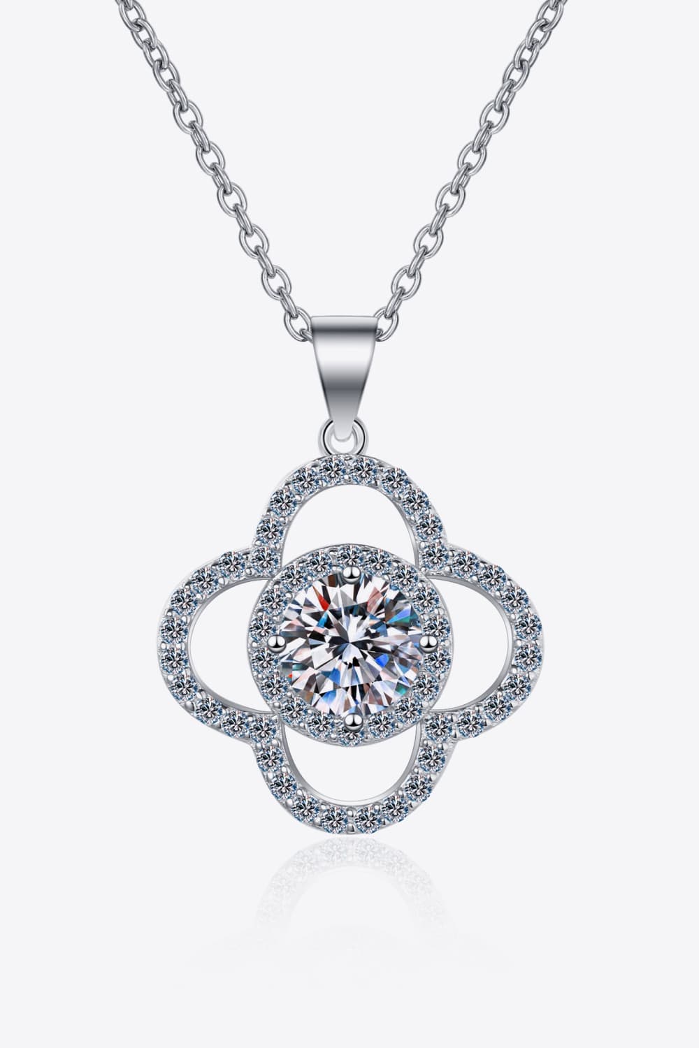 1 Carat Moissanite 925 Sterling Silver Necklace - product_type from hopeford-streams.myshopify.com