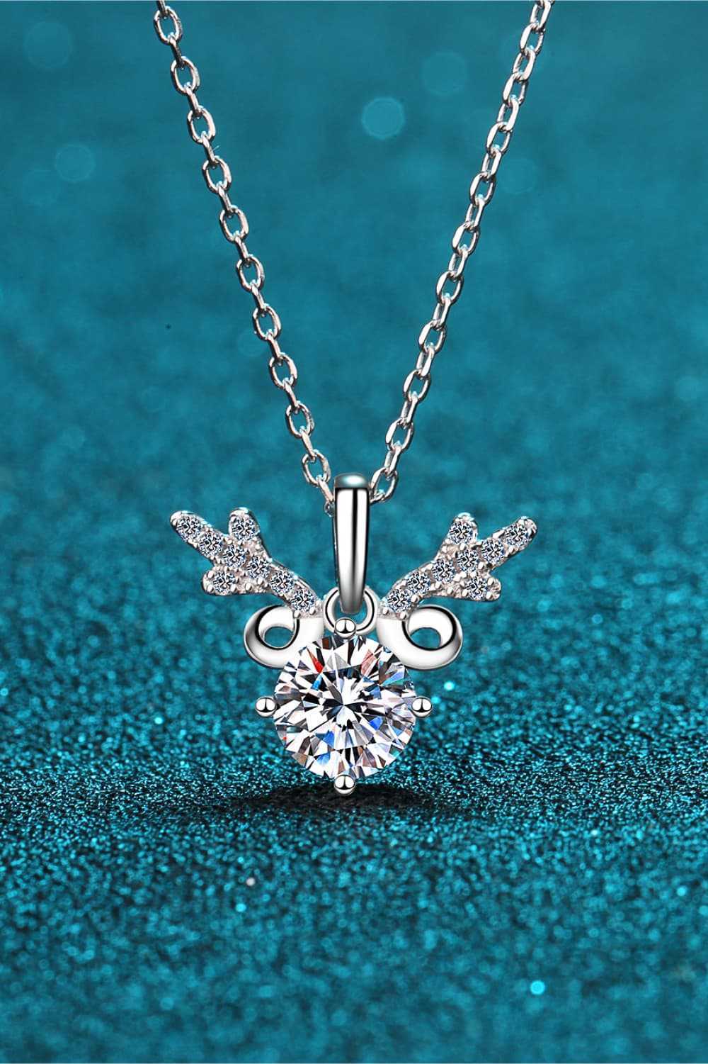 1 Carat Moissanite 925 Sterling Silver Necklace - product_type from hopeford-streams.myshopify.com