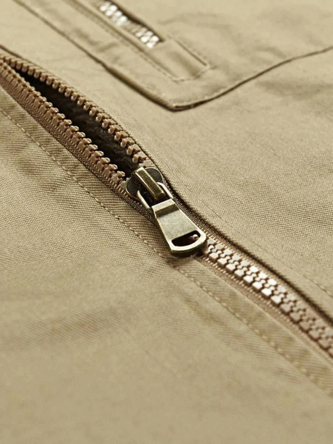 Men's Plus Size Zip Up Vest