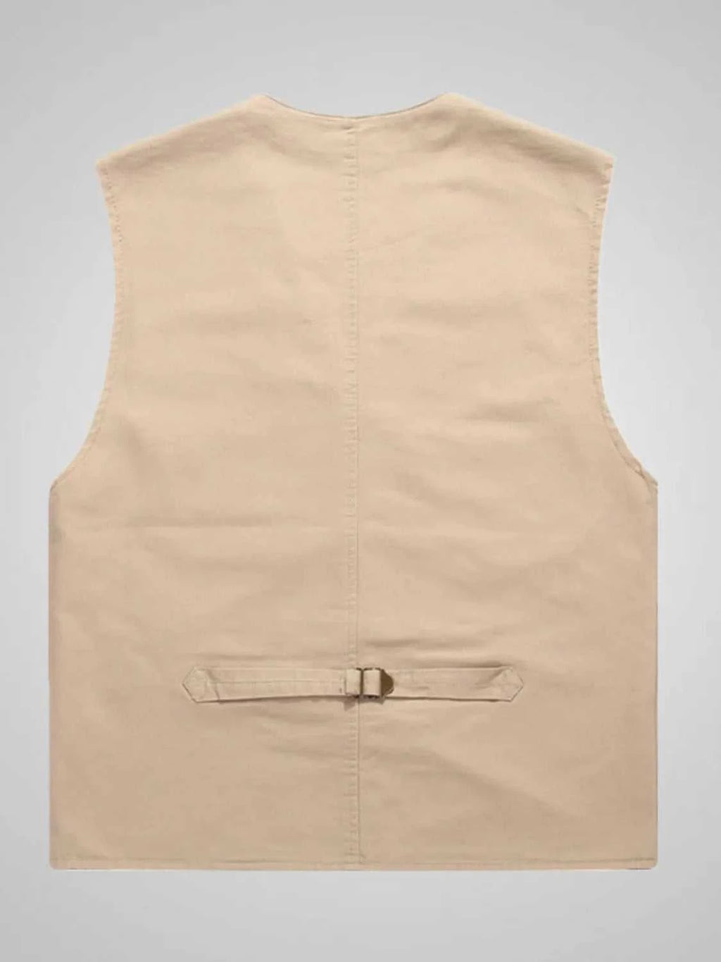 Men's Plus Size Button Up Vest