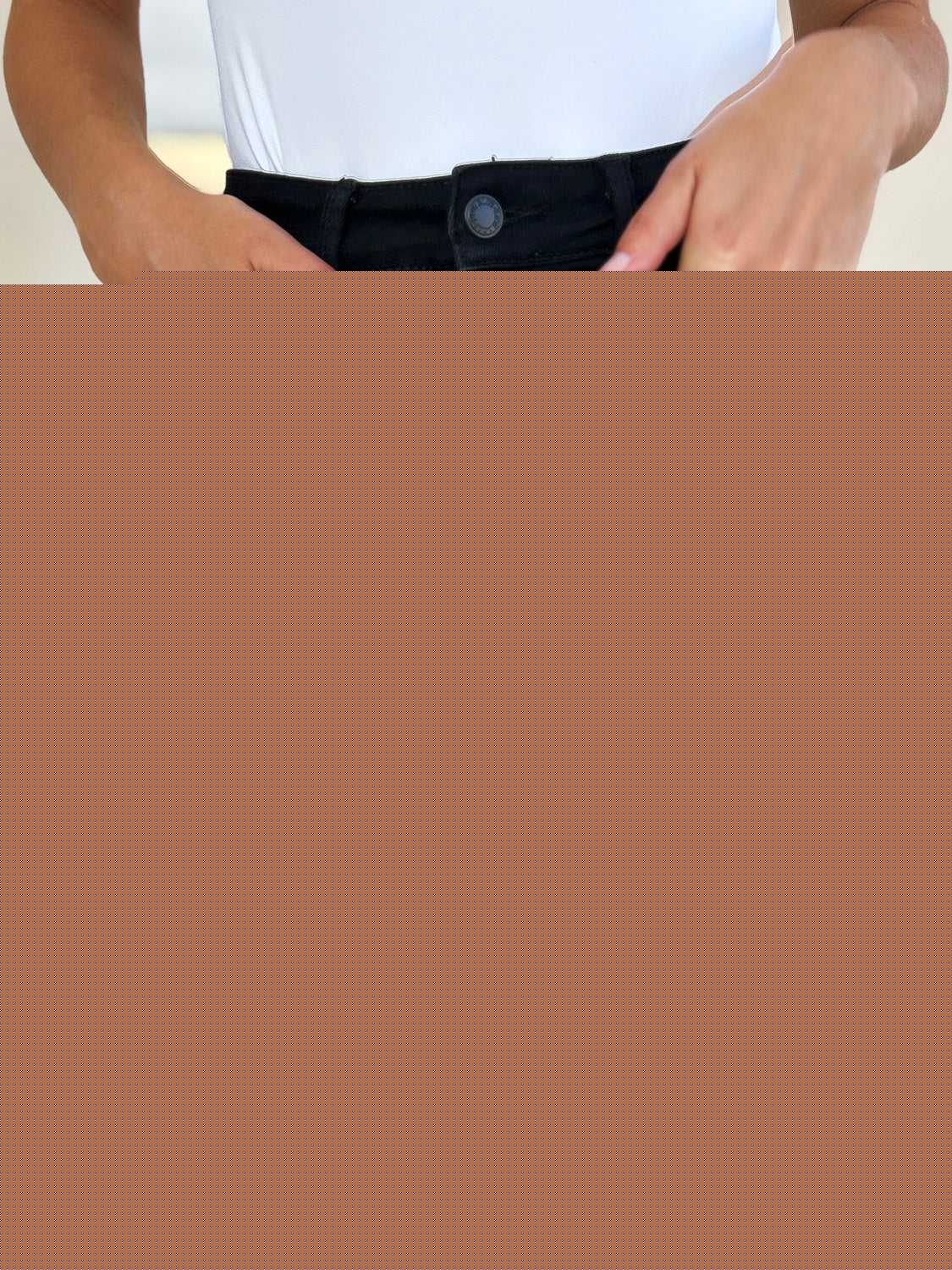 Judy Blue Full Size High Waist Tummy Control Cuffed Denim Shorts -- 