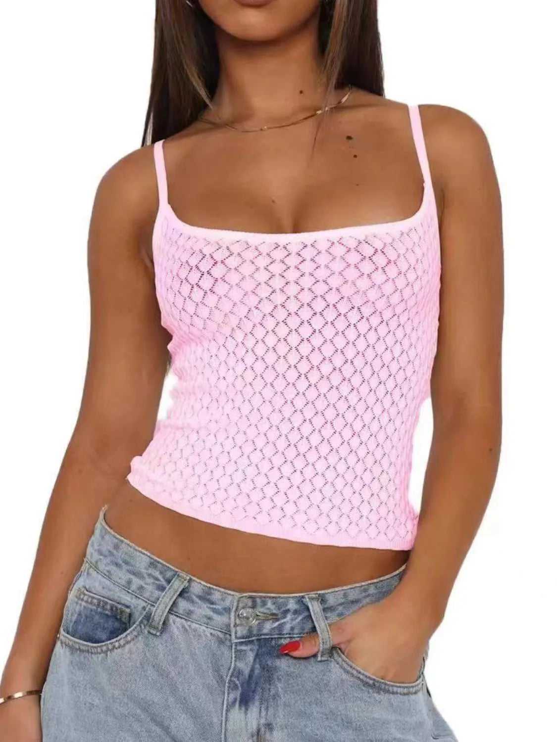 Lace Square Neck Cami