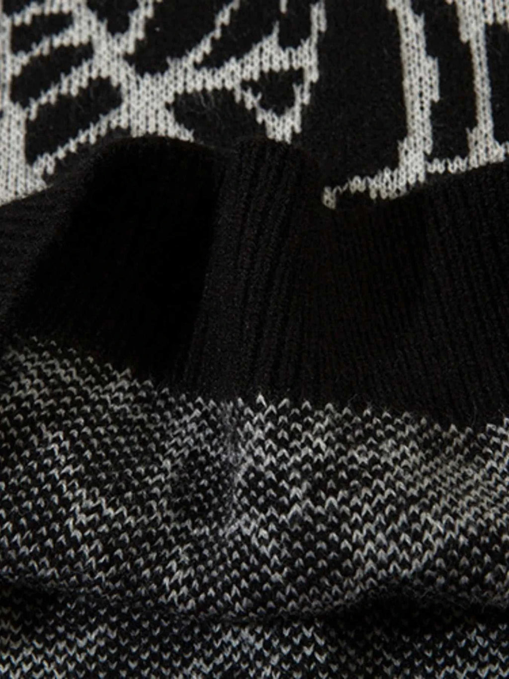 Men's Spider Web V-Neck Sweater Vest