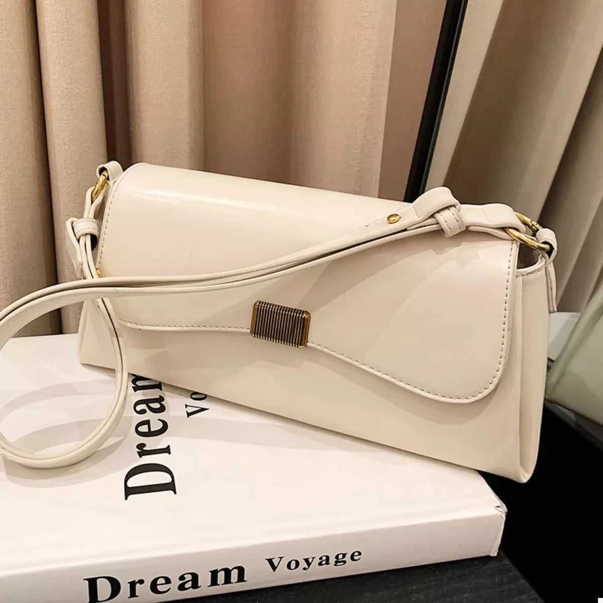 PU Leather Shoulder Bag