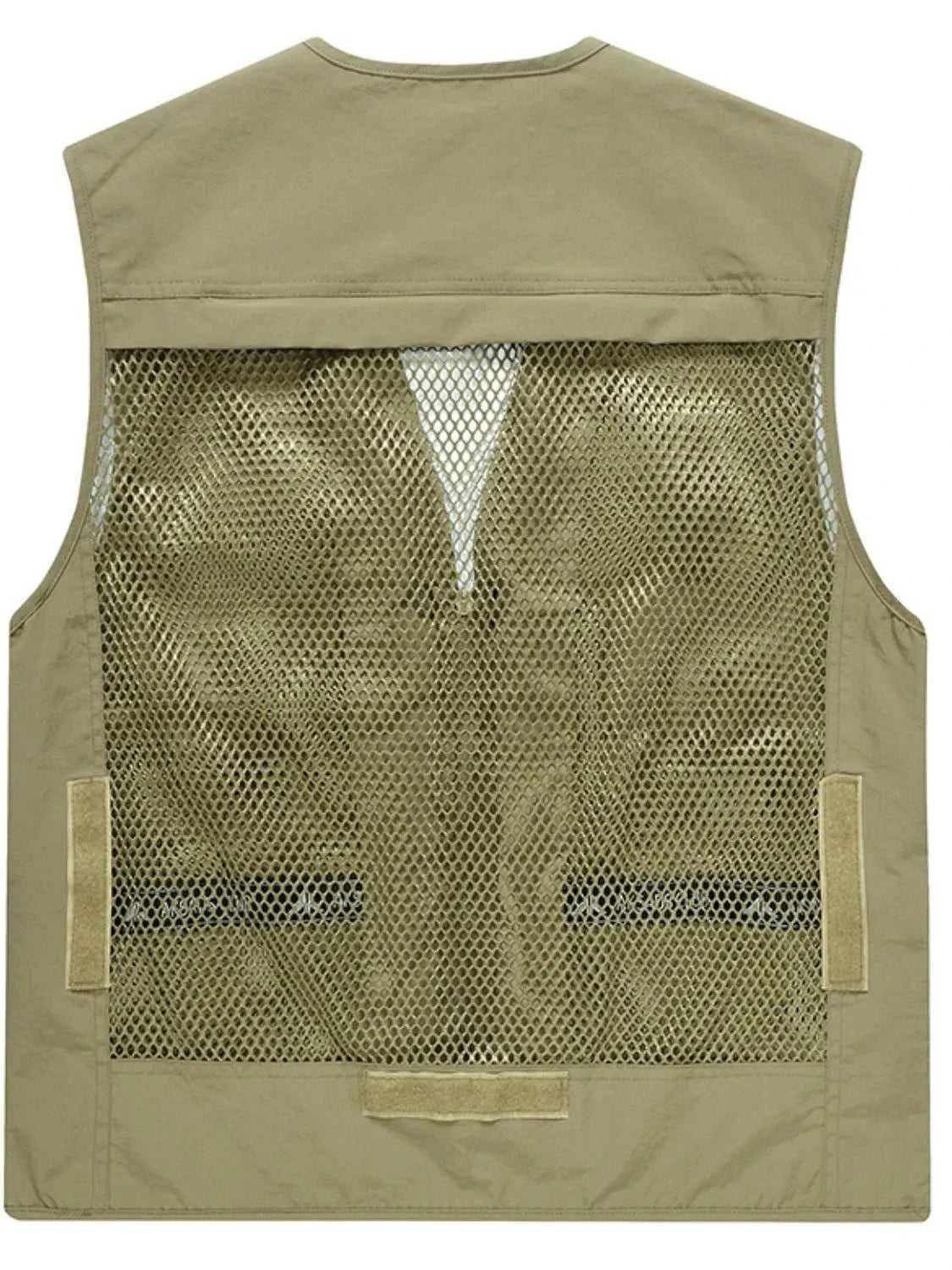 Men's Plus Size Zip Up Vest