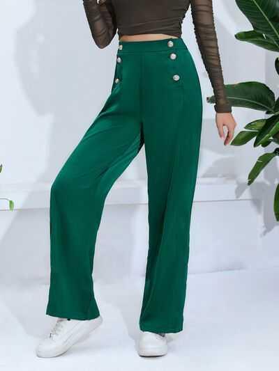 Wide Leg Pants -- 