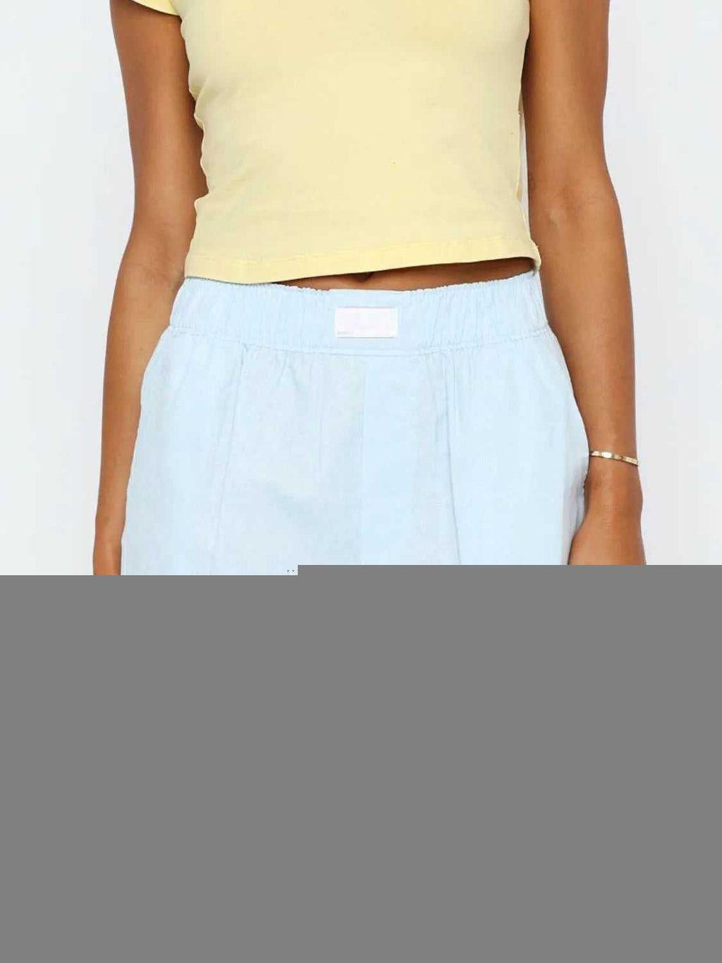 Elastic Waist Shorts