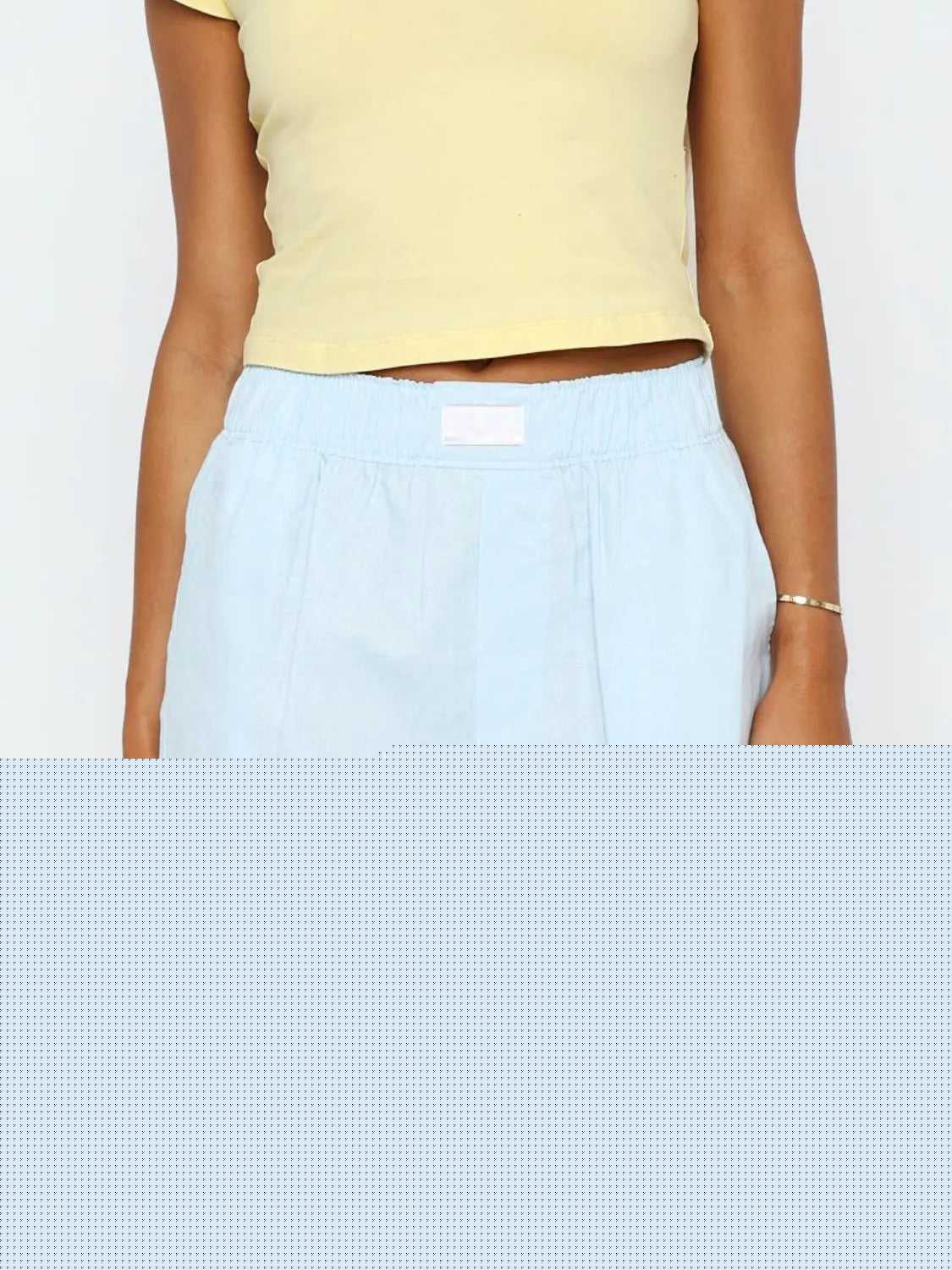 Elastic Waist Shorts