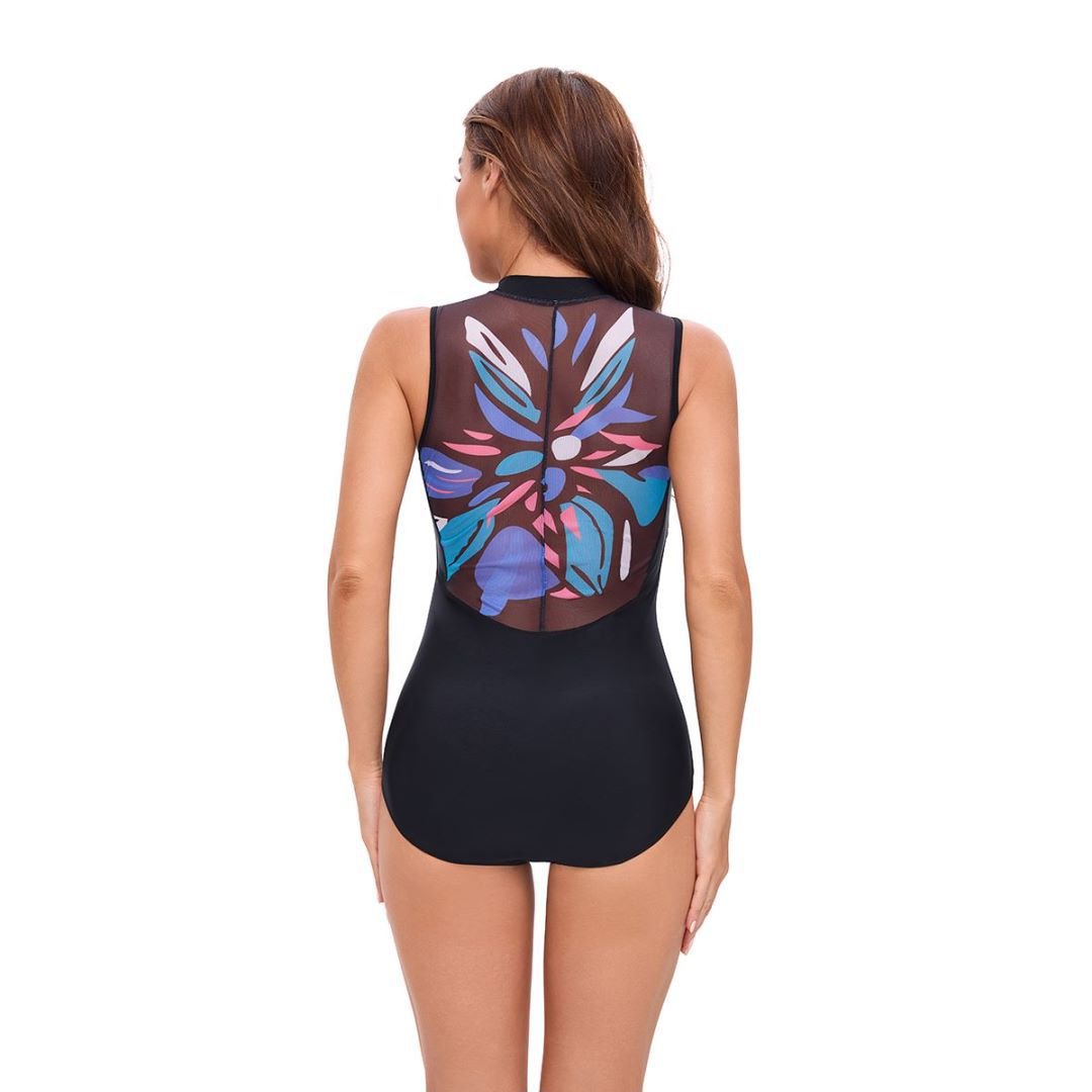 Sexy Slim Fit Bodysuit Swimwear for Women