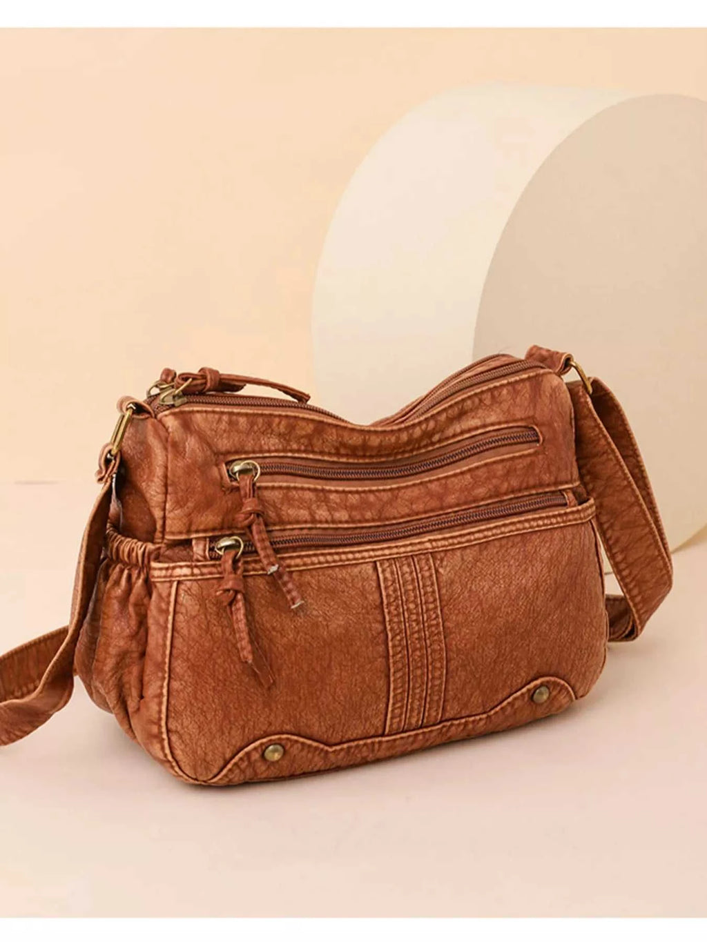 Multi-Pocket Crossbody Bag