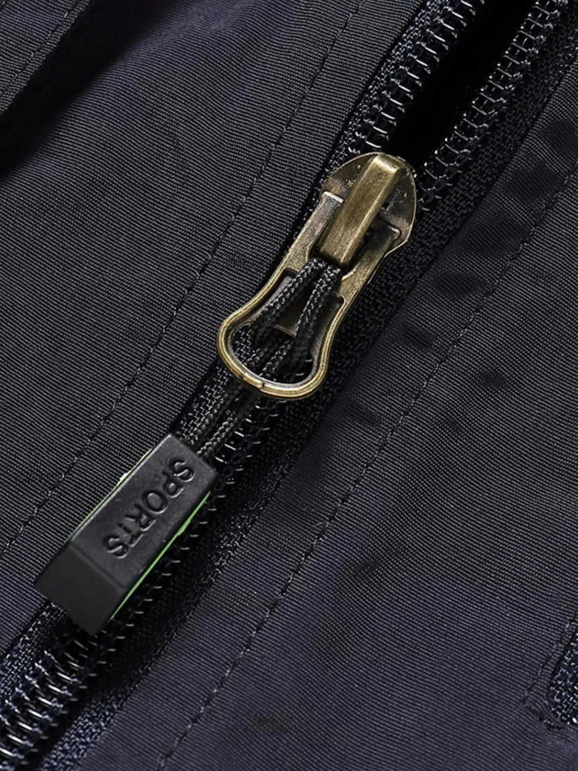 Men's Plus Size Zip Up Vest with Pockets